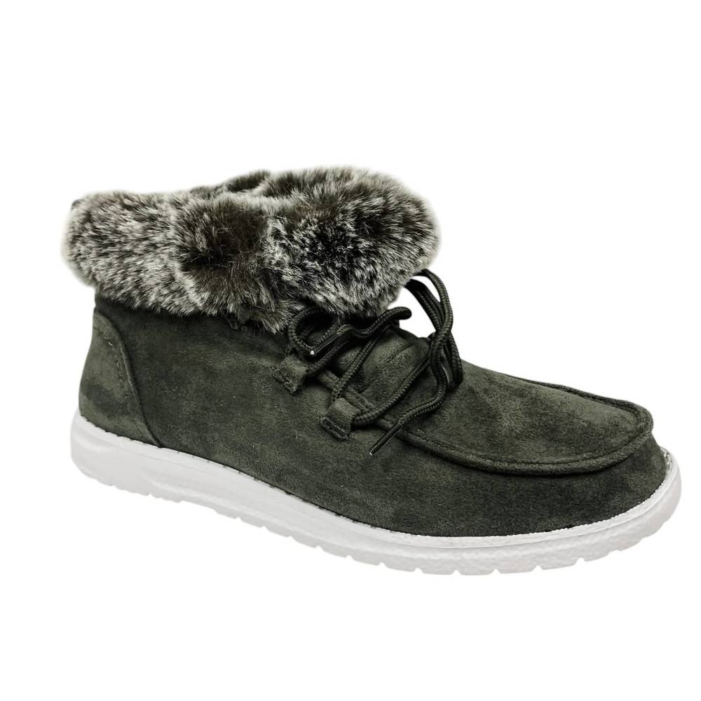 NEW VERY G women's farren bootie in olive